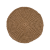 Cotswolds Jute Placemat, With Natural Round, Set of 4
