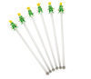 Christmas Tree Swizzle Sticks, Set of 6