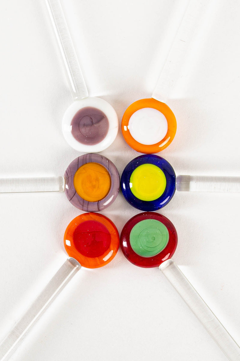 Multicolored Swizzle Sticks, Set of 6