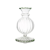 Miss Annie Bud Vase, Green Trim