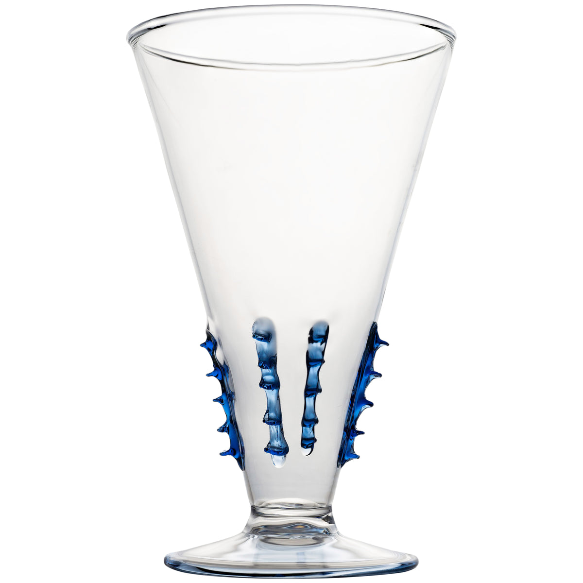 Ophelia Water Glass, Blue, Set of 4