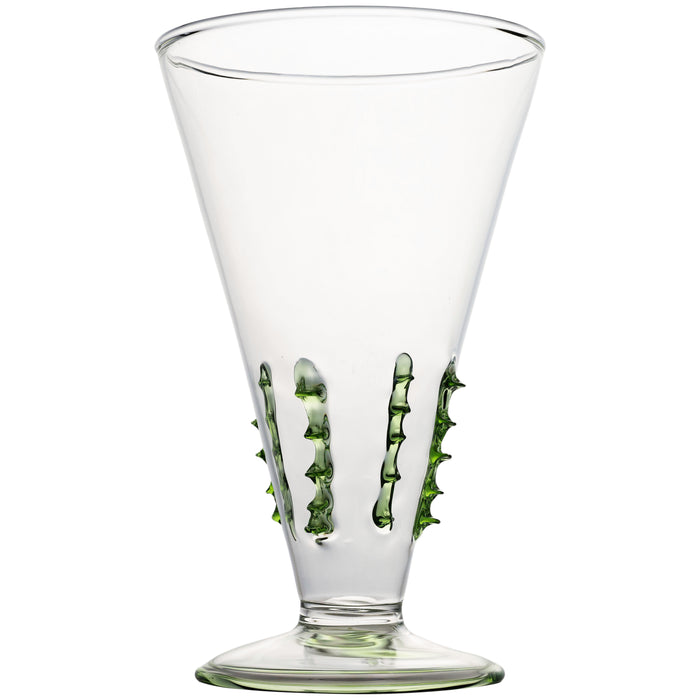 Ophelia Water Glass, Green, Set of 4