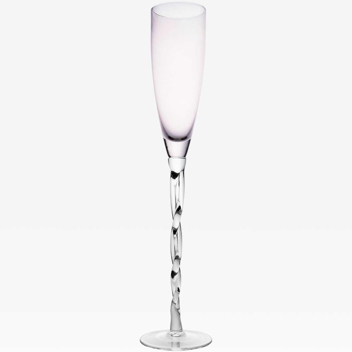 Adriana Champagne Glass, Pink, Set of 4