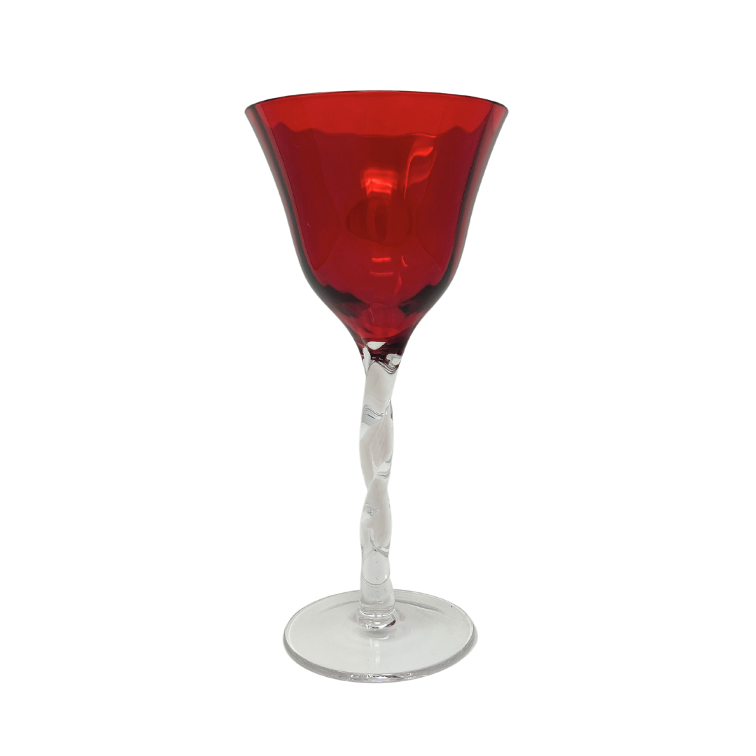 Adriana Wine Glass, Red