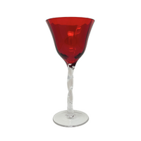 Adriana Wine Glass, Red