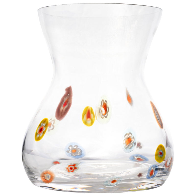 Vase with Petals, White