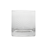 Palmetto Double Old-Fashioned Glass, Set of 4