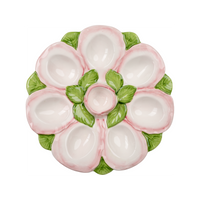 Egg Tray, Pink and White
