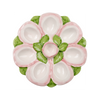 Egg Tray, Pink and White