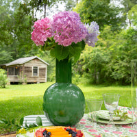 Green Bottle Vase