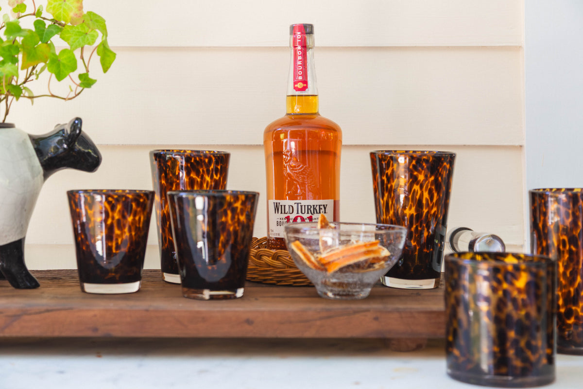 Torcello Tortoise Tumbler, Set of 4