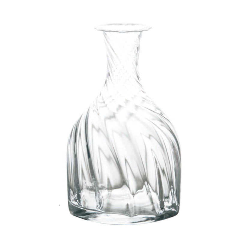 Classic Glass Carafe, Optic Design, Lizzie