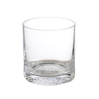 New Orleans Double Old Fashioned, clear with criss-cross design