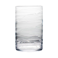 164583 Abigails Wholesale Home Décor Glassware Hurricanes Clear Hurricane with Swirl Large