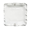 240706 Abigails Wholesale Tabletop Ceramics Platters Fleur de Lis Platter Square Fleur de Lis