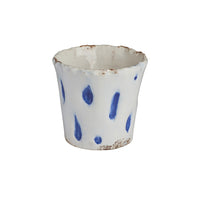 Aegean Cachepot w/ Blue Dots, Small