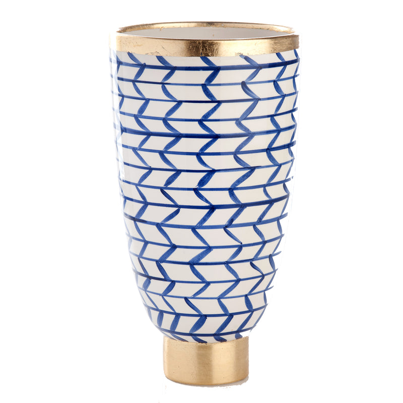 Contempo Collection, Decorative Geometric Ceramic Vase