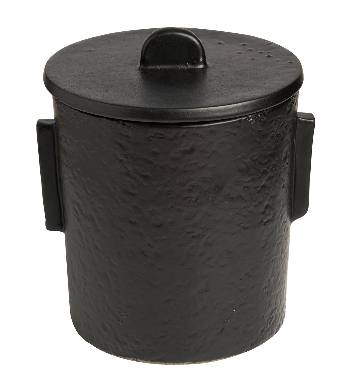 Domino Ice Bucket, Black Matte with Lid