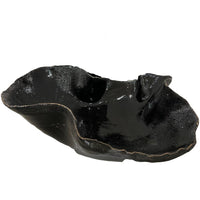 Atelier Free Form Textured Bowl, Black, Large