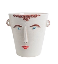 Male Decorated Vase / Ice Bucket