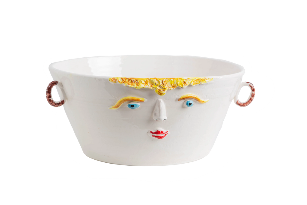 Female Decorated Vase / Ice Bucket