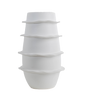 Galaxy Spiral Tall Vase, Matte White