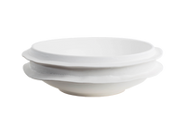 Galaxy Spiral Bowl, Matte White