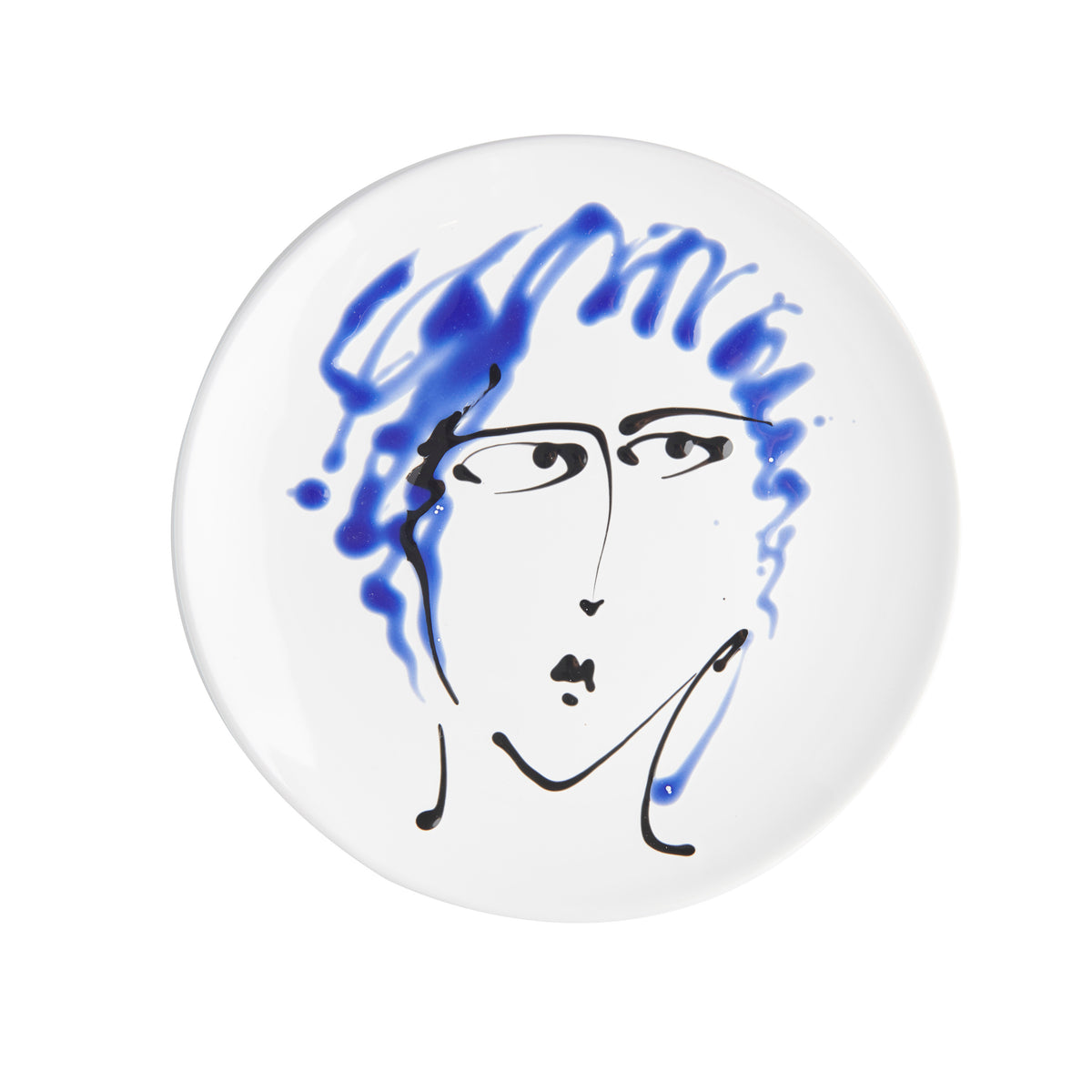 Pablo Face Plate, Blue/Black