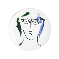 Pablo Face Plate, Black/Green/Blue