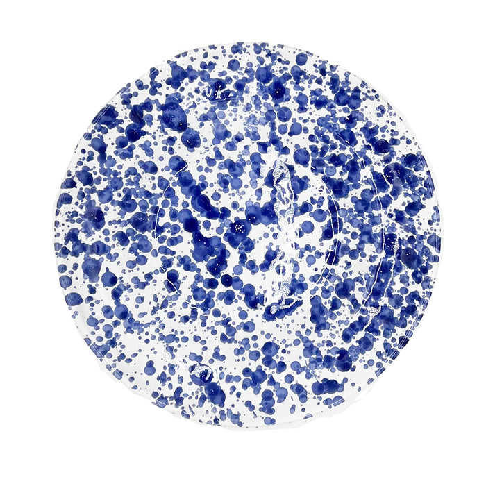 Taverna Speckled Soup Bowl, Cobalt/White, Set of 4