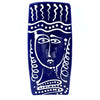 Pablo Rectangle Face Plate, Blue & White