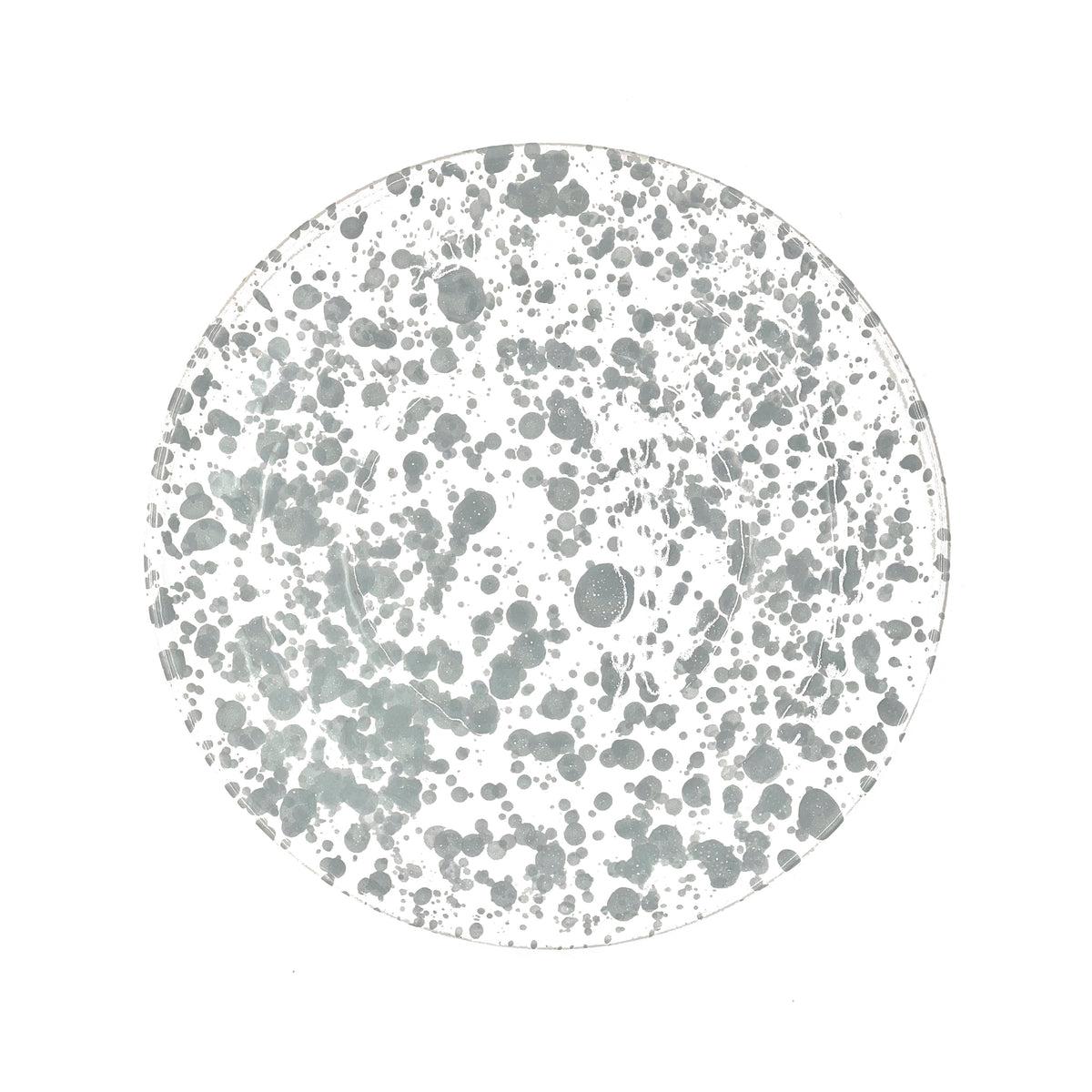 Taverna Speckled Soup Bowl, Gray/White
