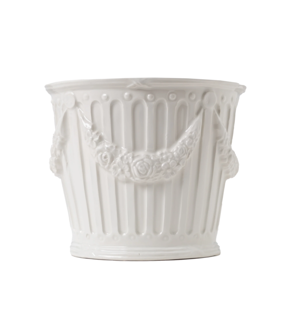 Garland Decor Cream Cachepot, Large