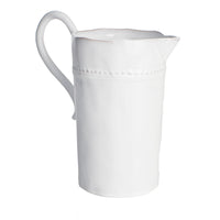 Charlot Pitcher, Beaded Rim