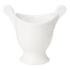 400434 Abigails Wholesale Home Décor Ceramics and Terra Cotta Cachepots Large White Cachepot*