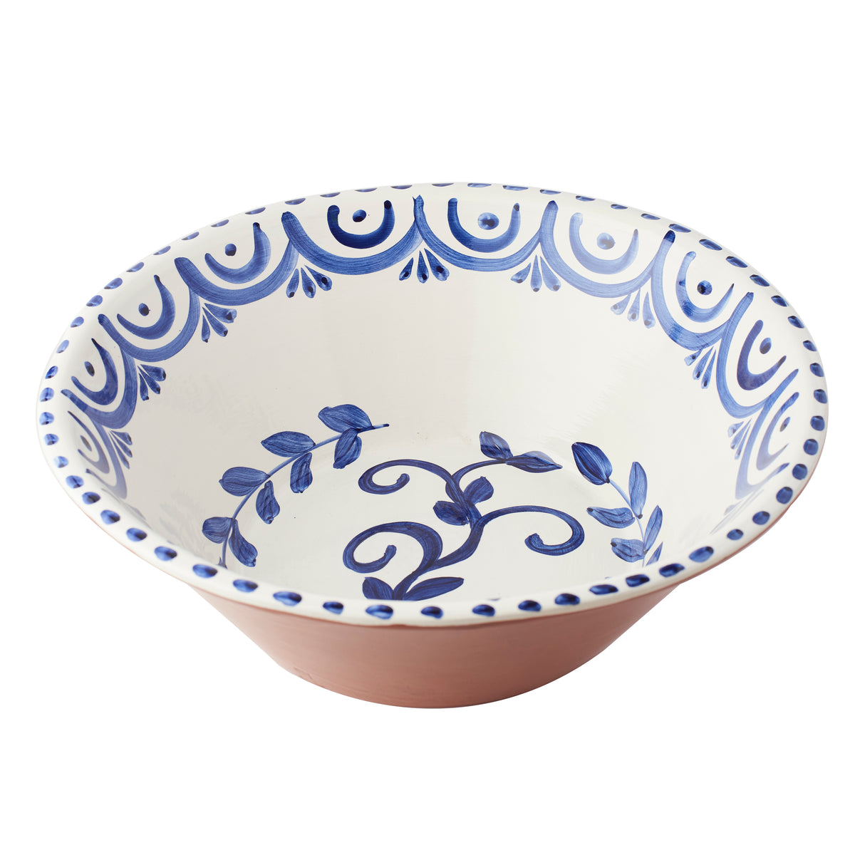 Casa Nuno Large Blue/White Bowl