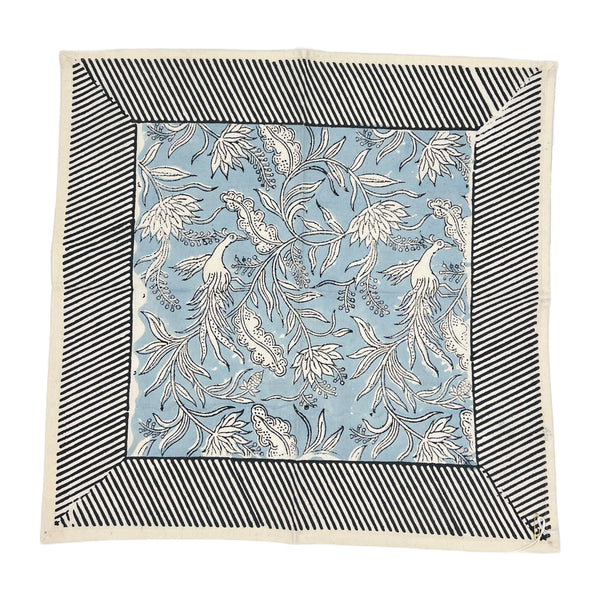 Cabana Napkin, Flowers and Feathers, Set of 8