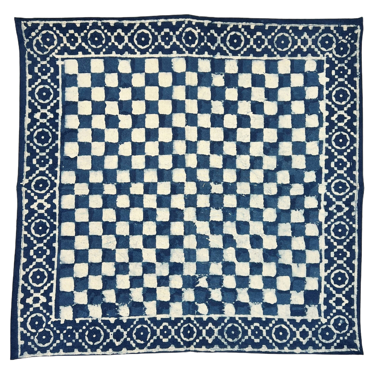 Cabana Napkin, Indigo Check