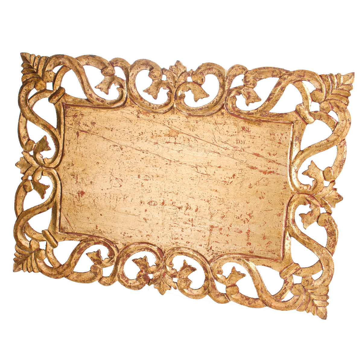 Vendome Placemat, Rectangular Shape, Gold Rub