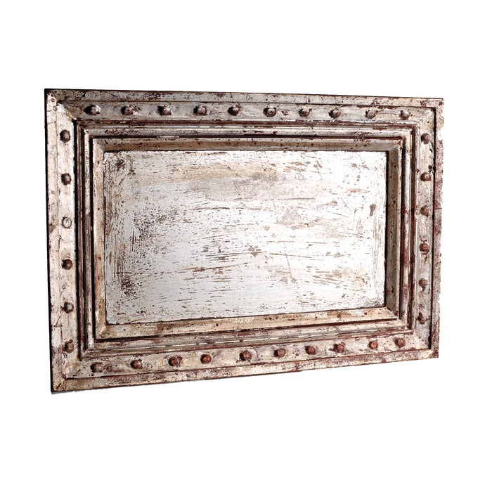 Vendome Tray, Silver Leaf