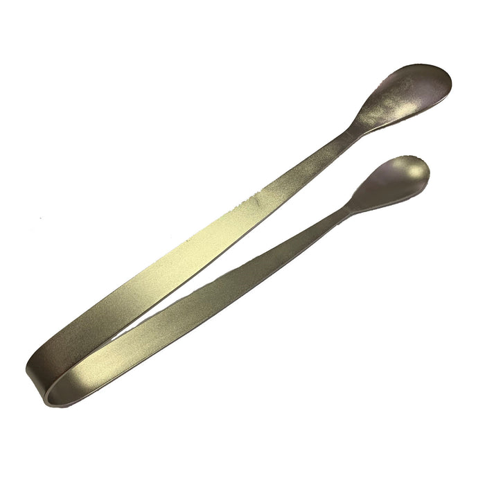 Ice Tongs, Matte Nickel Finish