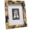 Inlaid Frame, Black/Brown, 8X10 Photo