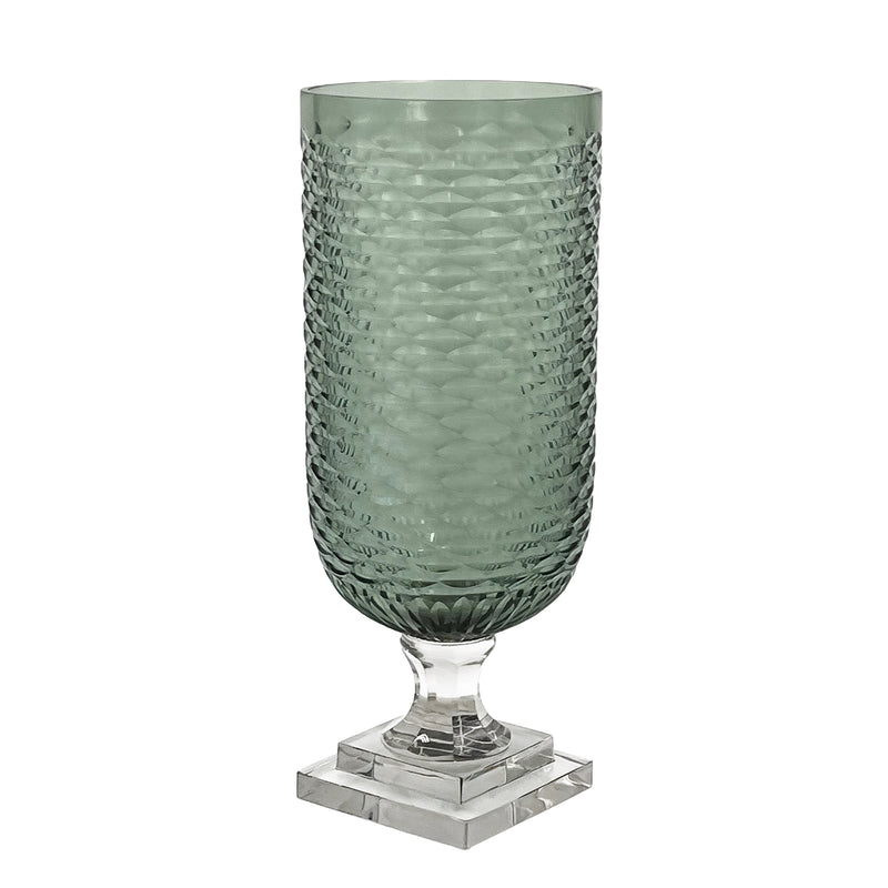 Classic Glass Hurricane, Caitlin Design