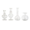 710005 Abigails Wholesale Home Décor Glassware Vases Miss Daisy Set of 4