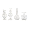 710005 Abigails Wholesale Home Décor Glassware Vases Miss Daisy Bud Vases Set of 4