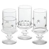 La Boheme Footed Votives, Set of 6