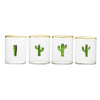 710452 Abigails Wholesale Tabletop Glassware Wine & Bar Aztec Cactus Tumbler