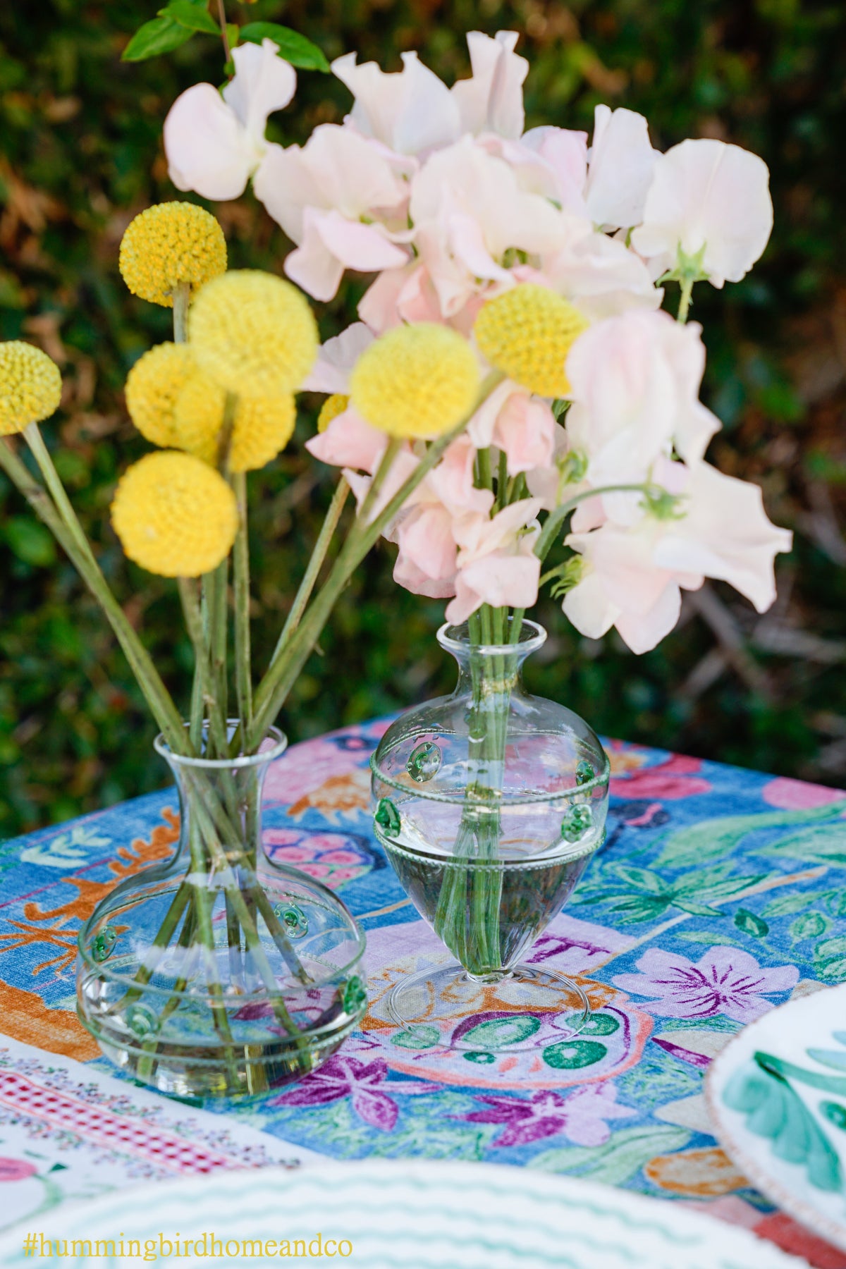 Miss Rose Bud Vase, Set of 4