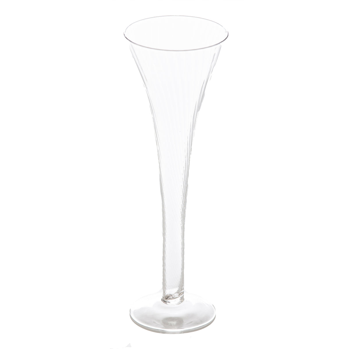 Champagne Flute, Optic Design, set of 6