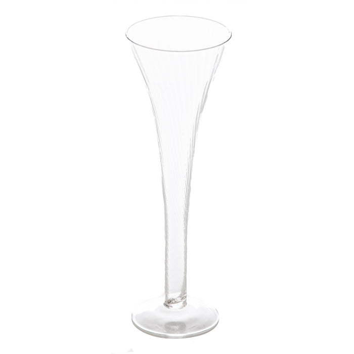 Champagne Flute, Optic Design, set of 6